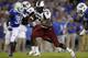 LEXINGTON, KY - SEPTEMBER 29: Marcus Lattimore #21 of the South Carolina Gamecocks breaks free from the Kentucky Wildcats during at Commonwealth Stadium on September 29, 2012 in Lexington, Kentucky. (Photo by John Sommers II/Getty Images)
