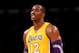 LOS ANGELES, CA - NOVEMBER 02: Dwight Howard #12 of the Los Angeles Lakers reacts in the game against the Los Angeles Clippers at Staples Center on November 2, 2012 in Los Angeles, California. The Clippers won 105-95. NOTE TO USER: User expressly acknowledges and agrees that, by downloading and or using this photograph, User is consenting to the terms and conditions of the Getty Images License Agreement. (Photo by Stephen Dunn/Getty Images)