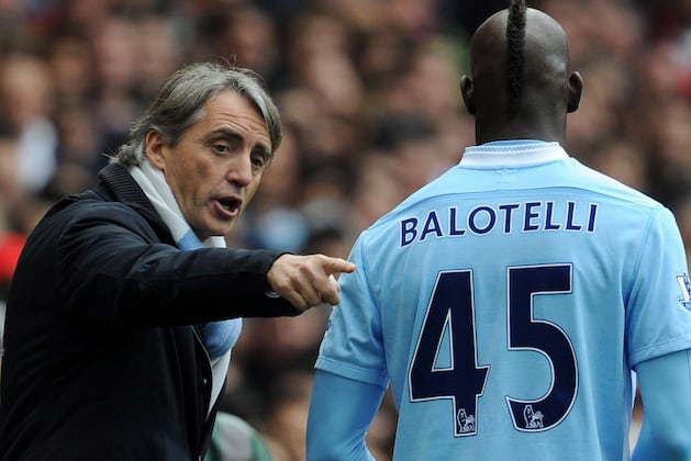 Roberto Mancini Rues Slack Manchester City Finishing