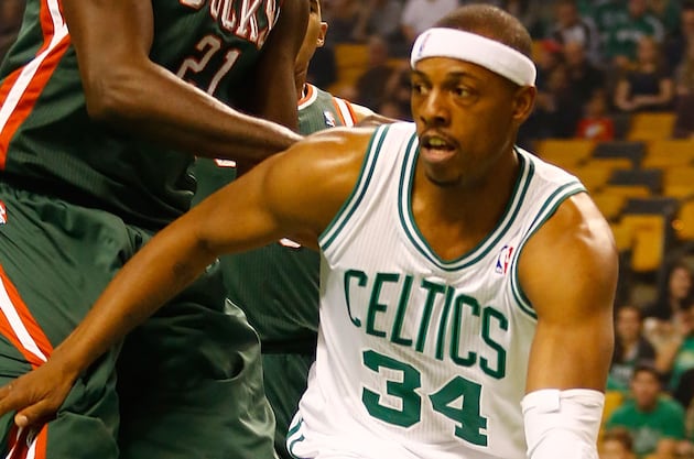 Pierce's Late 3 Lifts Celtics over Wizards 89-86