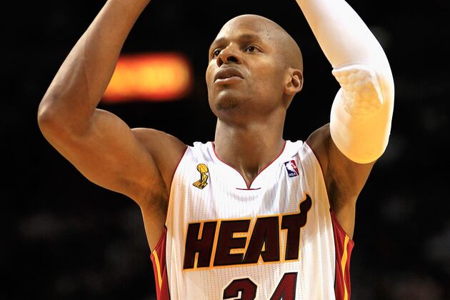 Ray Allen Comes Up Big with Clutch 4-Point Play