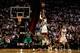 MIAMI, FL - OCTOBER 30: Ray Allen #34 of the Miami Heat shoots against the Boston Celtics at American Airlines Arena on October 30, 2012 in Miami, Florida. NOTE TO USER: User expressly acknowledges and agrees that, by downloading and/or using this Photograph, user is consenting to the terms and conditions of the Getty Images License Agreement. (Photo by Chris Trotman/Getty Images)