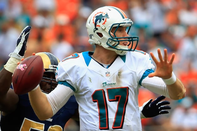 Tannehill Officially Active vs. Colts