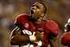 BATON ROUGE, LA - NOVEMBER 03: Nico Johnson #35 of Alabama celebrates stopping LSU on a fourth down conversion attepmt late in the fourth quarter at Tiger Stadium on November 3, 2012 in Baton Rouge, Louisiana. (Photo by Matthew Stockman/Getty Images)