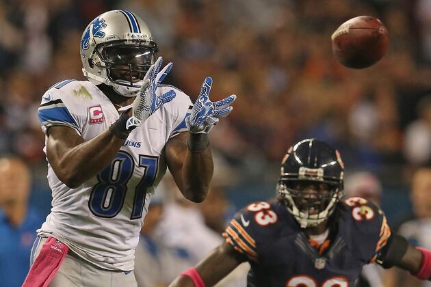 WR Johnson Will Start for Lions
