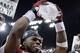 NEW ORLEANS, LA - JANUARY 09: Trent Richardson #3 of the Alabama Crimson Tide celebrates with the trophy after defeating Louisiana State University Tigers in the 2012 Allstate BCS National Championship Game at Mercedes-Benz Superdome on January 9, 2012 in New Orleans, Louisiana. Alabama won the game by a score of 21-0. (Photo by Andy Lyons/Getty Images)