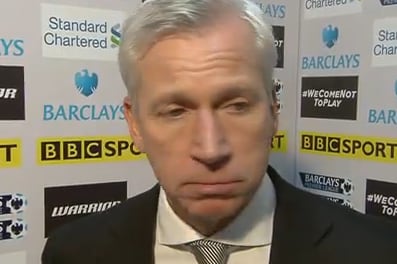 Pardew 'Surprised' by Coloccini Red Card