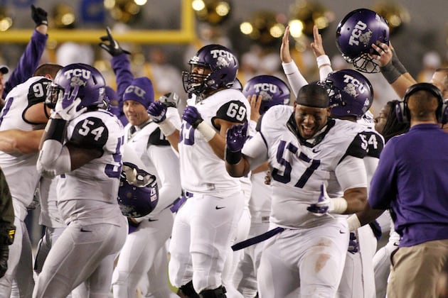 Wild Finish in Morgantown Ends with TCU Celebrating Huge Overtime Win