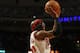 CHICAGO, IL - OCTOBER 31: Richard Hamilton #32 of the Chicago Bulls shoots over Marcus Thornton #23 of the Sacramento Kings at the United Center on October 31, 2012 in Chicago, Illinois. The Bulls defeated the Kings 93-87. NOTE TO USER: User expressly acknowledges and agrees that, by downloading and or using this photograph, User is consenting to the terms and conditions of the Getty Images License Agreement. (Photo by Jonathan Daniel/Getty Images)