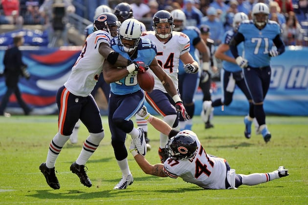 Tillman, Defense Propel Bears to 51-20 Rout of Titans