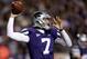 MANHATTAN, KS - NOVEMBER 03: Quarterback Collin Klein #7 of the Kansas State Wildcats passes against the Oklahoma State Cowboys in the first quarter at Bill Snyder Family Football Stadium on November 3, 2012 in Manhattan, Kansas. (Photo by Ed Zurga/Getty Images)