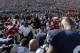 STATE COLLEGE, PA - NOVEMBER 12: Running back coach Ron Brown of the Nebraska Cornhuskers prays at mid-field with players from Penn State and Nebraska before the start of the game on November 12, 2011 at Beaver Stadium in State College, Pennsylvania. (Photo by Justin K. Aller/Getty Images)