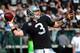 OAKLAND, CA - NOVEMBER 04: Carson Palmer #3 of the Oakland Raiders drops back to pass against the Tampa Bay Buccaneers during the first quarter of their NFL football game at O.co Coliseum on November 4, 2012 in Oakland, California. (Photo by Thearon W. Henderson/Getty Images)