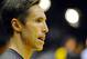 October 25, 2012; San Diego, CA, USA; Los Angeles Lakers guard Steve Nash (10) warms up prior to the preseason game against the Sacramento Kings at Valley View Casino Center. Mandatory Credit: Christopher Hanewinckel-US PRESSWIRE