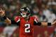 ATLANTA, GA - NOVEMBER 04: Matt Ryan #2 of the Atlanta Falcons yells to hi9s offense against the Dallas Cowboys at Georgia Dome on November 4, 2012 in Atlanta, Georgia. (Photo by Kevin C. Cox/Getty Images)