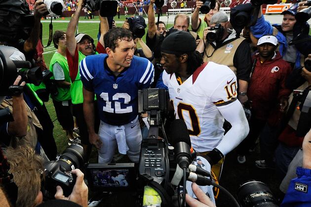 Robert Griffin III No Longer a Lock for Offensive Rookie of the Year