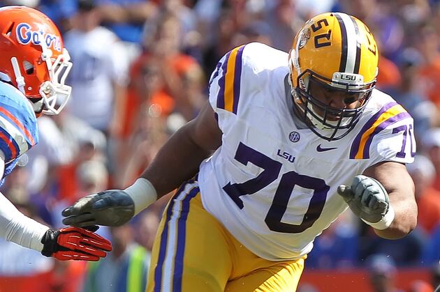LSU OG La'El Collins Named SEC Offensive Lineman of the Week