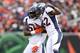 CINCINNATI, OH - NOVEMBER 04: Von Miller #58 and Wesley Woodyard #52 of the Denver Broncos celebrate during the NFL game against the Cincinnati Bengals at Paul Brown Stadium on November 4, 2012 in Cincinnati, Ohio. (Photo by Andy Lyons/Getty Images)