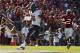 PALO ALTO, CA - OCTOBER 06: Running back Ka'Deem Carey #25 of the Arizona Wildcats scores a touchdown against the Stanford Cardinal during the fourth quarter at Stanford Stadium on October 6, 2012 in Palo Alto, California. The Stanford Cardinal defeated the Arizona Wildcats 54-48 in overtime. (Photo by Jason O. Watson/Getty Images)
