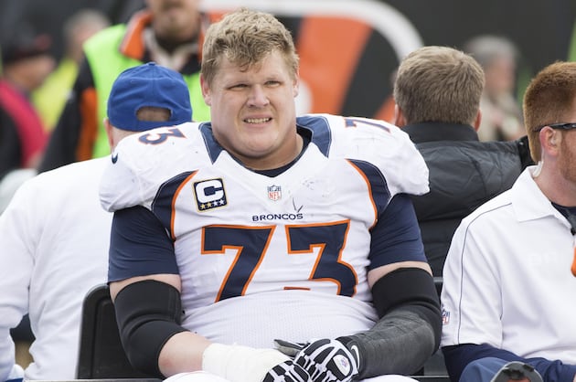 Broncos Guard Chris Kuper Has Severe Ankles Prain