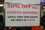 KC Sports Store Cuts Prices on Chiefs' Gear Until GM Is Fired