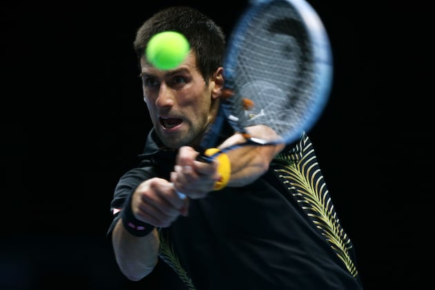 Djokovic Beats Tsonga in Two Sets