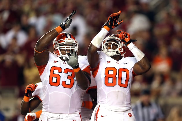 ACC Honors Tajh Boyd, Brandon Thomas