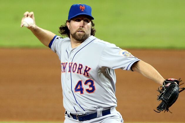 Players: Dickey Top Pitcher