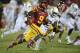 LOS ANGELES, CA - NOVEMBER 03: Marqise Lee #9 of the USC Trojans runs with ball during the game against the Oregon Ducks at Los Angeles Memorial Coliseum on November 3, 2012 in Los Angeles, California. (Photo by Robert Laberge/Getty Images)
