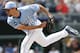 KANSAS CITY, MO - AUGUST 07: Joakim Soria #48 of the Kansas City Royals throws in the ninth inning during a game against the Detroit Tigers at Kauffman Stadium on August 7, 2011 in Kansas City, Missouri. The Royals won 4-3. (Photo by Ed Zurga/Getty Images)
