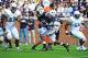 ATLANTA, GA - OCTOBER 27: Jamaal Williams #21 of the BYU Cougars carries the ball against the Georgia Tech Yellow Jackets at Bobby Dodd Stadium on October 27, 2012 in Atlanta, Georgia. (Photo by Scott Cunningham/Getty Images)