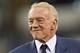 ARLINGTON, TX - OCTOBER 23: Owner Jerry Jones of the Dallas Cowboys before a game against the St. Louis Rams at the Cowboy Stadium on October 23, 2011 in Arlington, Texas. The Cowboys defeated the Rams 34 to 7. (Photo by Wesley Hitt/Getty Images)