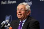 David Stern Plays Announcer During Jazz/Grizzlies Game