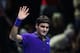 LONDON, ENGLAND - NOVEMBER 06: Roger Federer of Switzerland waves to the fans following his victory during the men's singles match against Janko Tipsarevic of Serbia on day two of the ATP World Tour Finals at the O2 Arena on November 6, 2012 in London, England. (Photo by Julian Finney/Getty Images)