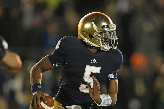Irish Seek Red-Zone Answers, Other Notes