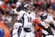 CINCINNATI, OH - NOVEMBER 04: Peyton Manning #18 of the Denver Broncos throws a pass during the NFL game against the Cincinnati Bengals at Paul Brown Stadium on November 4, 2012 in Cincinnati, Ohio. (Photo by Andy Lyons/Getty Images)