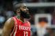 Nov 2, 2012; Atlanta, GA, USA; Houston Rockets shooting guard James Harden (13) in the second half against the Atlanta Hawks at Philips Arena. The Rockets won 109-102. Mandatory Credit: Daniel Shirey-US PRESSWIRE