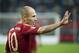 GUANGZHOU, CHINA - JULY 26: Arjen Robben of Bayern Muenchen celebrates after scoring during a friendly match against VfL Wolfsburg as part of the Audi Football Summit 2012 on July 26, 2012 at the Guangdong Olympic Sports Center in Guangzhou, China. (Photo by Victor Fraile/Getty Images)