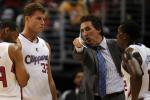 Del Negro: Blake's Elbow Injury 'Is a Concern'