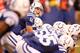 INDIANAPOLIS, IN - NOVEMBER 04: Andrew Luck #12 of the Indianapolis Colts prepares for a fourth quarter snap while playing the Miami Dolphins at Lucas Oil Stadium on November 4, 2012 in Indianapolis, Indiana. Indianapolis won the game 23-20. (Photo by Gregory Shamus/Getty Images)