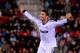 MALLORCA, SPAIN - OCTOBER 28: Cristiano Ronaldo of Real Madrid CF celebrates after scoring his team's fourth goal during the La Liga match between RCD Mallorca and Real Madrid CF at Iberostar Stadium on October 28, 2012 in Mallorca, Spain. Real Madrid CF won 0-5. (Photo by David Ramos/Getty Images)