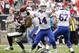 HOUSTON, TX- NOVEMBER 04: Buffalo Bills quarterback Ryan Fitzpatrick #14 in the pocket against the Houston Texans on November 4, 2012 at Reliant Stadium in Houston, Texas. Texans won 21 to 9.(Photo by Thomas B. Shea/Getty Images)
