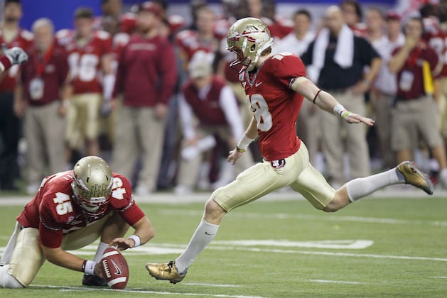 FSU Kicker Dustin Hopkins Could Reach NCAA Scoring Mark at Virginia Tech