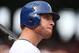 Sep 27, 2012; Arlington, TX, USA; Texas Rangers outfieder Josh Hamilton prior to his at bat in the eighth inning against the Oakland Athletics at Rangers Ballpark. Mandatory Credit: Matthew Emmons-US PRESSWIRE