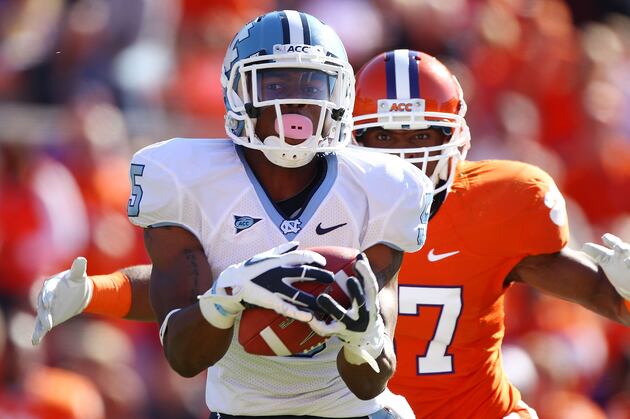 UNC WR T.J. Thorpe Nears End of His Recovery from Broken Foot
