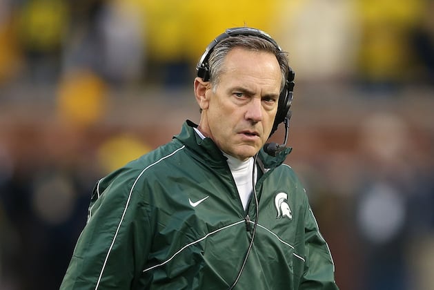 Michigan State's Mark Dantonio States Case to Big Ten Director of Officials