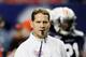 ATLANTA, GA - DECEMBER 31: Head coach Gene Chizik of the Auburn Tigers against the Virginia Cavaliers during the 2011 Chick Fil-A Bowl at Georgia Dome on December 31, 2011 in Atlanta, Georgia. (Photo by Kevin C. Cox/Getty Images)