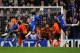 LONDON, ENGLAND - NOVEMBER 07: Victor Moses of Chelsea scores his goal during the UEFA Champions League Group E match between Chelsea and Shakhtar Donetsk at Stamford Bridge on November 7, 2012 in London, England. (Photo by Mike Hewitt/Getty Images)
