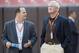 Browns general manager Tom Heckert (left) and new owner Jimmy Haslam (right)