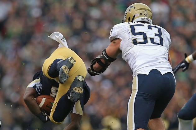 New Middle Linebacker a Big Hit for the Panthers